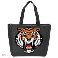 Growling Mouth Open Bengal Tiger Tote Bag thumb 0
