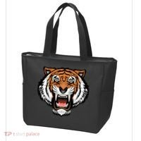 Growling Mouth Open Bengal Tiger Tote Bag thumb 3