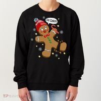 Gingerbread Man Oh Snap Christmas Women's Sweatshirt thumb 0