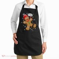 Gingerbread Man Oh Snap Christmas Apron thumb 2