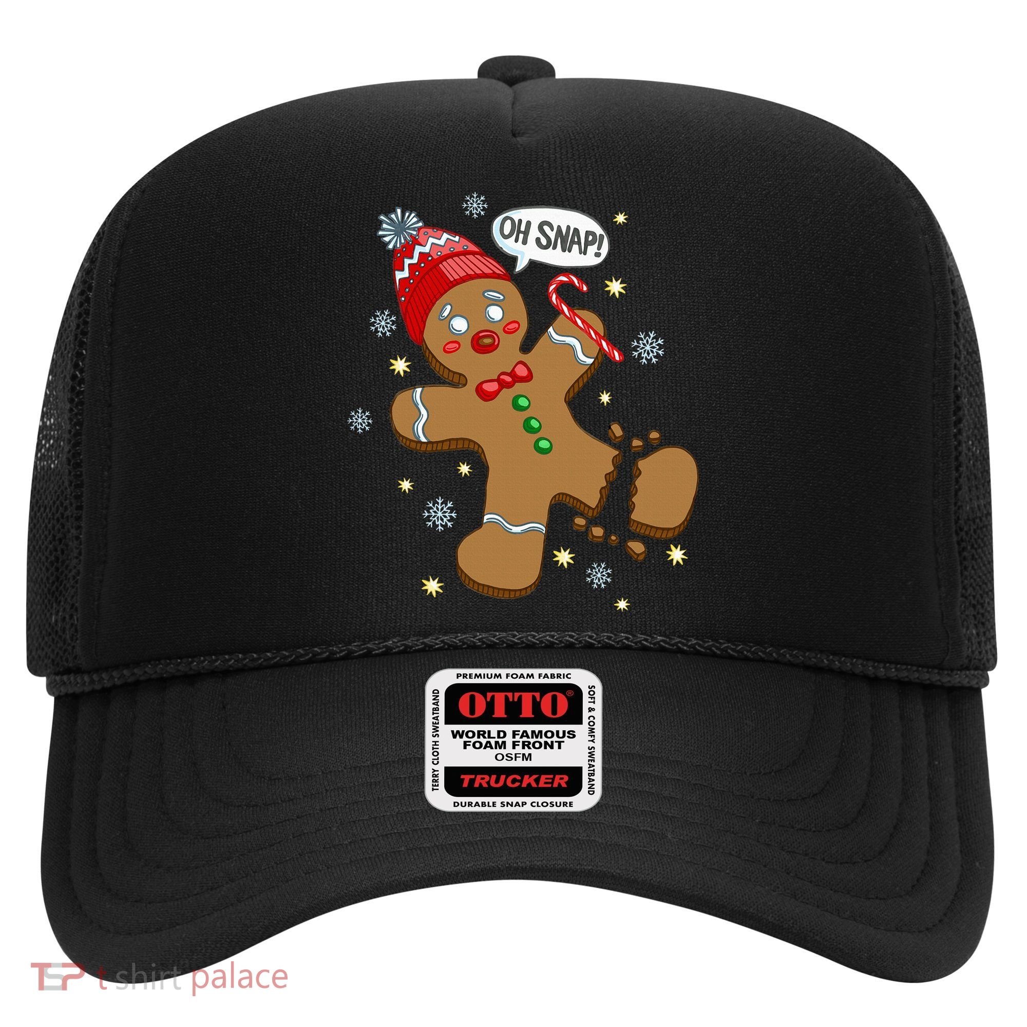 Gingerbread Man Oh Snap Christmas Hat