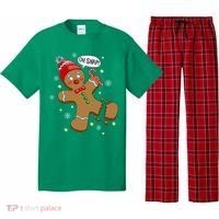 Gingerbread Man Oh Snap Christmas Pajama Set thumb 0