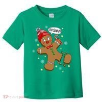 Gingerbread Man Oh Snap Christmas Toddler T-Shirt thumb 0