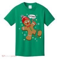 Gingerbread Man Oh Snap Christmas Kids T-Shirt thumb 0