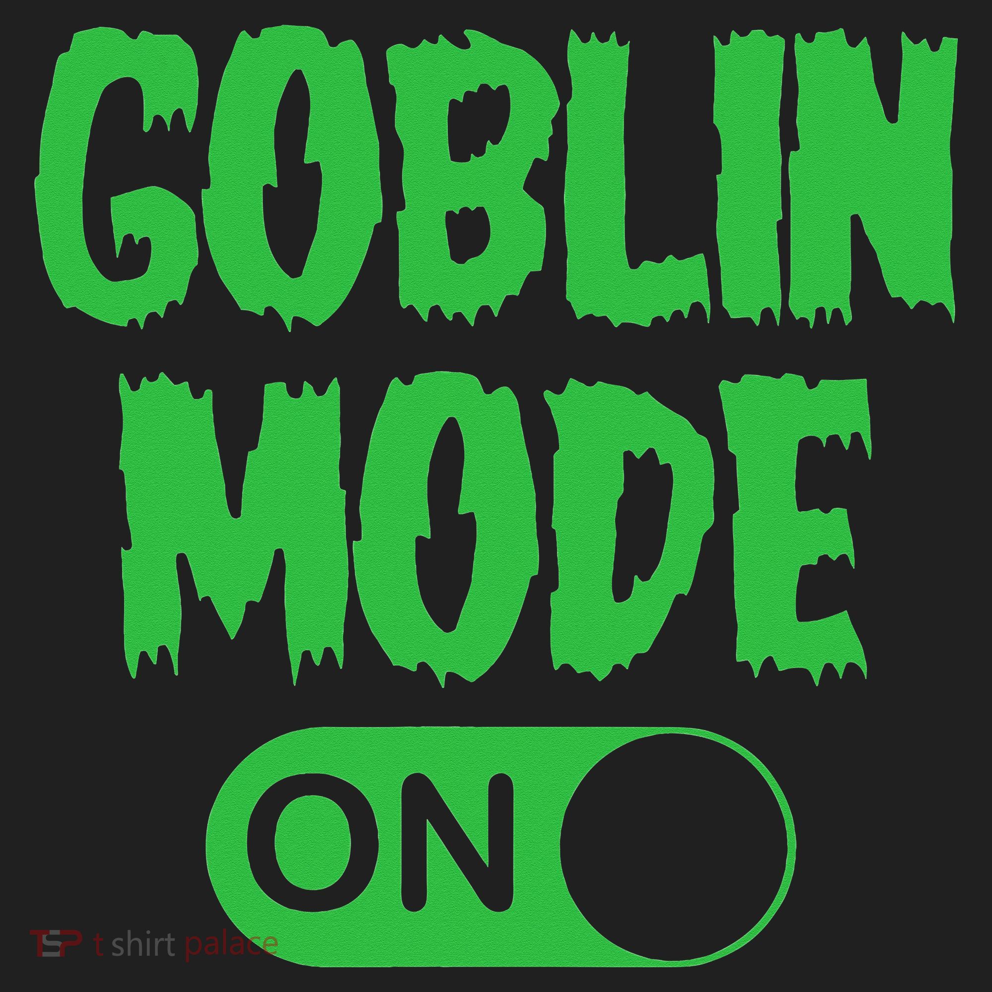 GOBLIN MODE ON funny quotes saying Hat