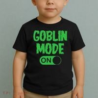 GOBLIN MODE ON funny quotes saying Toddler T-Shirt thumb 2