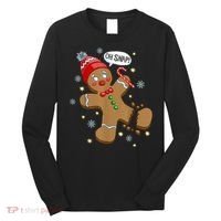 Gingerbread Man Oh Snap Christmas Long Sleeve Shirt thumb 0