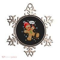 Gingerbread Man Oh Snap Christmas Ornament thumb 0