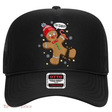 Gingerbread Man Oh Snap Christmas Hat