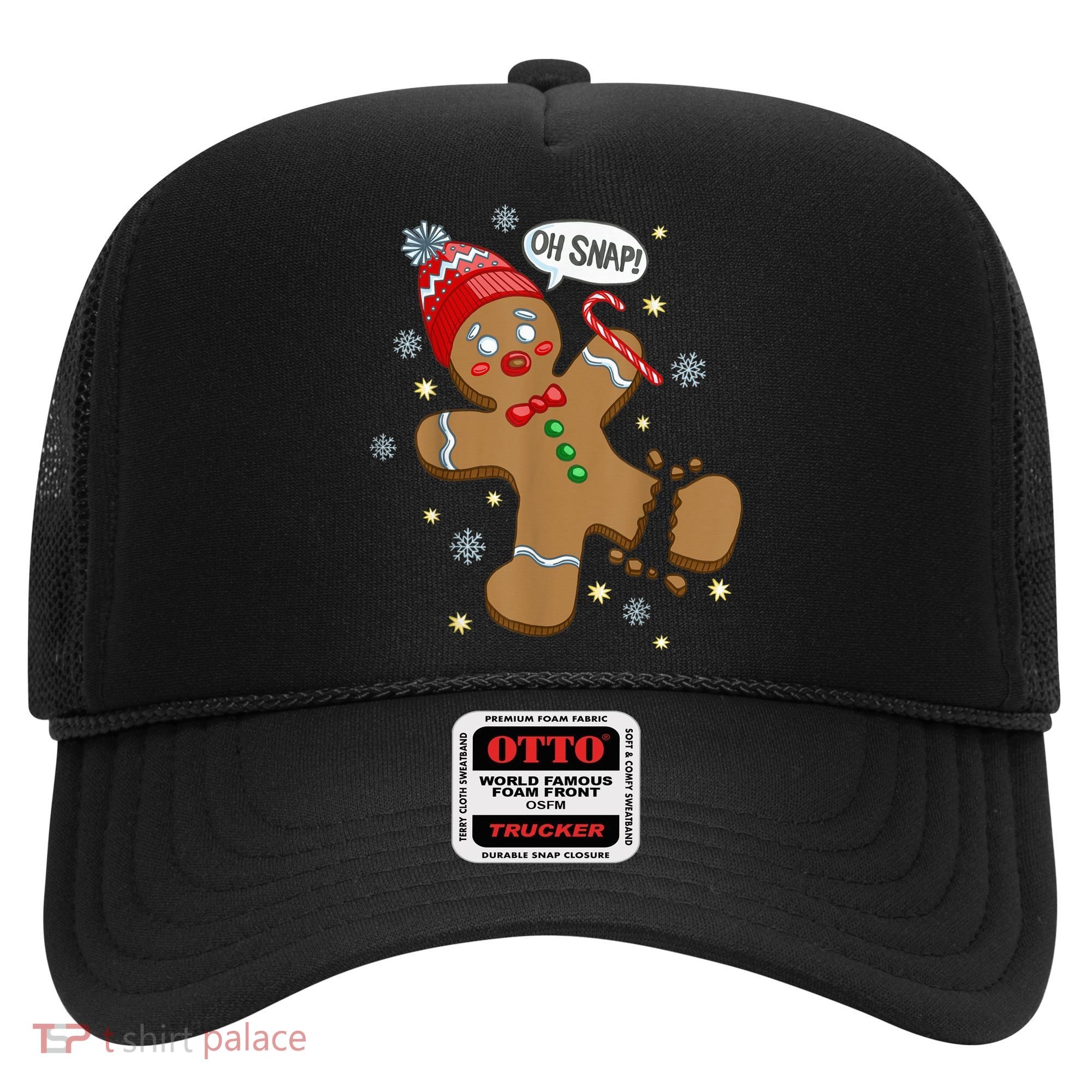 Gingerbread Man Oh Snap Christmas Hat