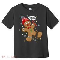 Gingerbread Man Oh Snap Christmas Toddler T-Shirt thumb 0