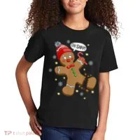 Gingerbread Man Oh Snap Christmas Kids T-Shirt thumb 2