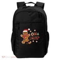 Gingerbread Man Oh Snap Christmas Funny Cookie Baking Backpack thumb 0