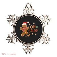 Gingerbread Man Oh Snap Christmas Funny Cookie Baking Ornament thumb 0