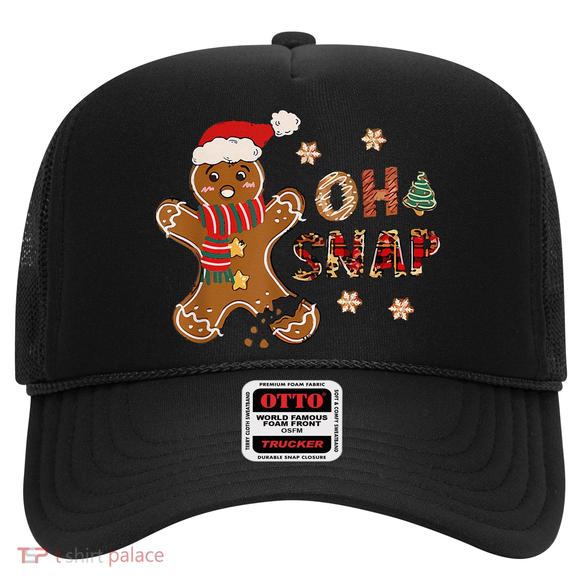 Gingerbread Man Oh Snap Christmas Funny Cookie Baking Hat