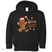 Gingerbread Man Oh Snap Christmas Funny Cookie Baking Toddler Hoodie thumb 0