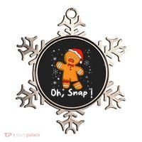 Gingerbread Man Oh Snap Christmas Cookie Costume Baking Team  Ornament thumb 0