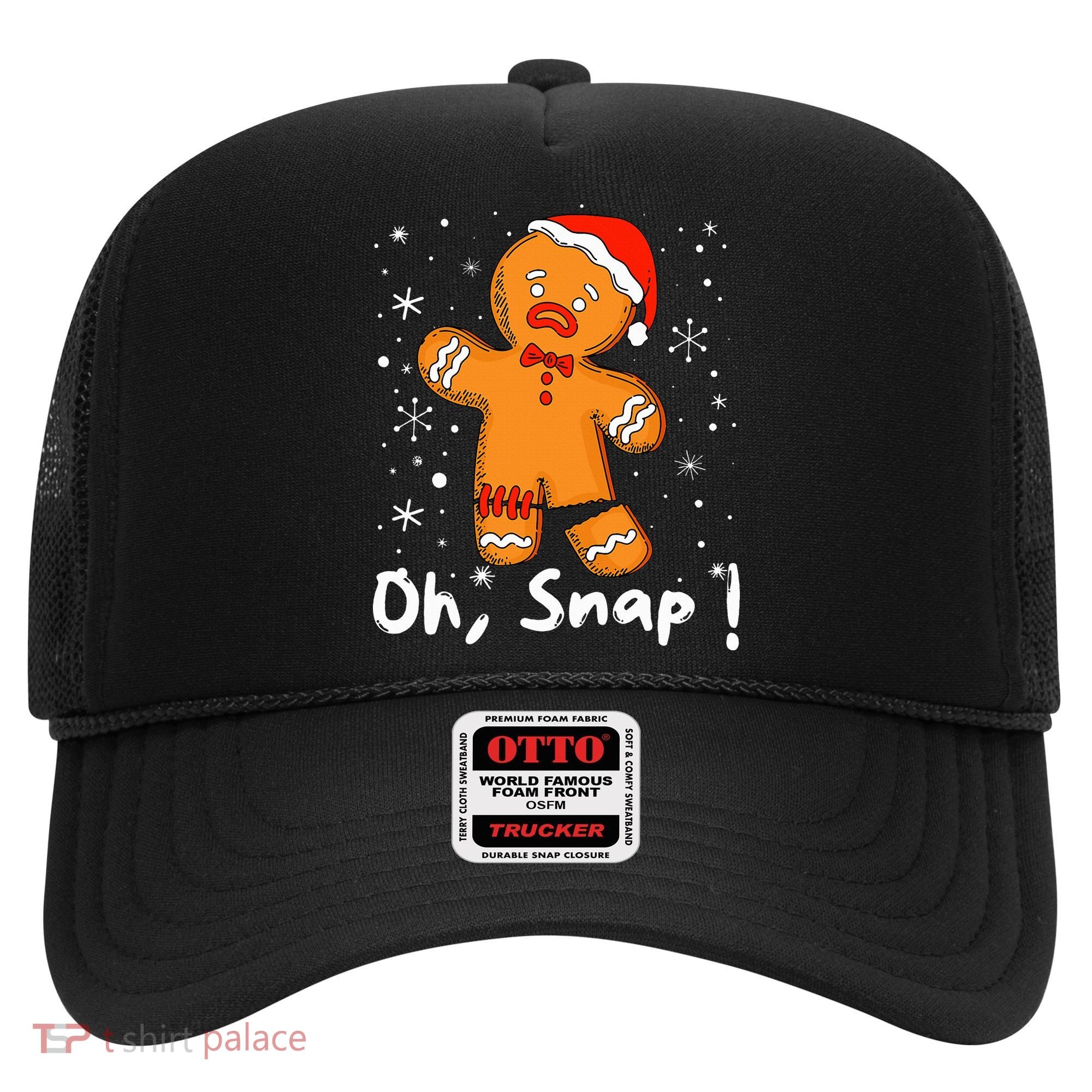 Gingerbread Man Oh Snap Christmas Cookie Costume Baking Team  Hat