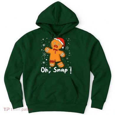 Gingerbread Man Oh Snap Christmas Cookie Costume Baking Team  Hoodie