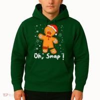 Gingerbread Man Oh Snap Christmas Cookie Costume Baking Team  Hoodie thumb 2