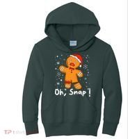 Gingerbread Man Oh Snap Christmas Cookie Costume Baking Team  Kids Hoodie thumb 0