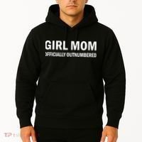 Girl Mom Officially Outnumbered Hoodie thumb 2