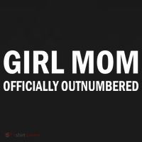 Girl Mom Officially Outnumbered Hoodie thumb 7