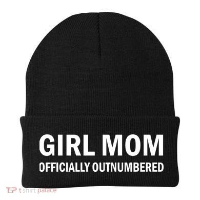 Girl Mom Officially Outnumbered Beanie