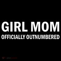 Girl Mom Officially Outnumbered Women's Hoodie thumb 2