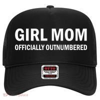 Girl Mom Officially Outnumbered Hat thumb 0