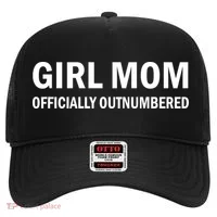 Girl Mom Officially Outnumbered Hat thumb 0
