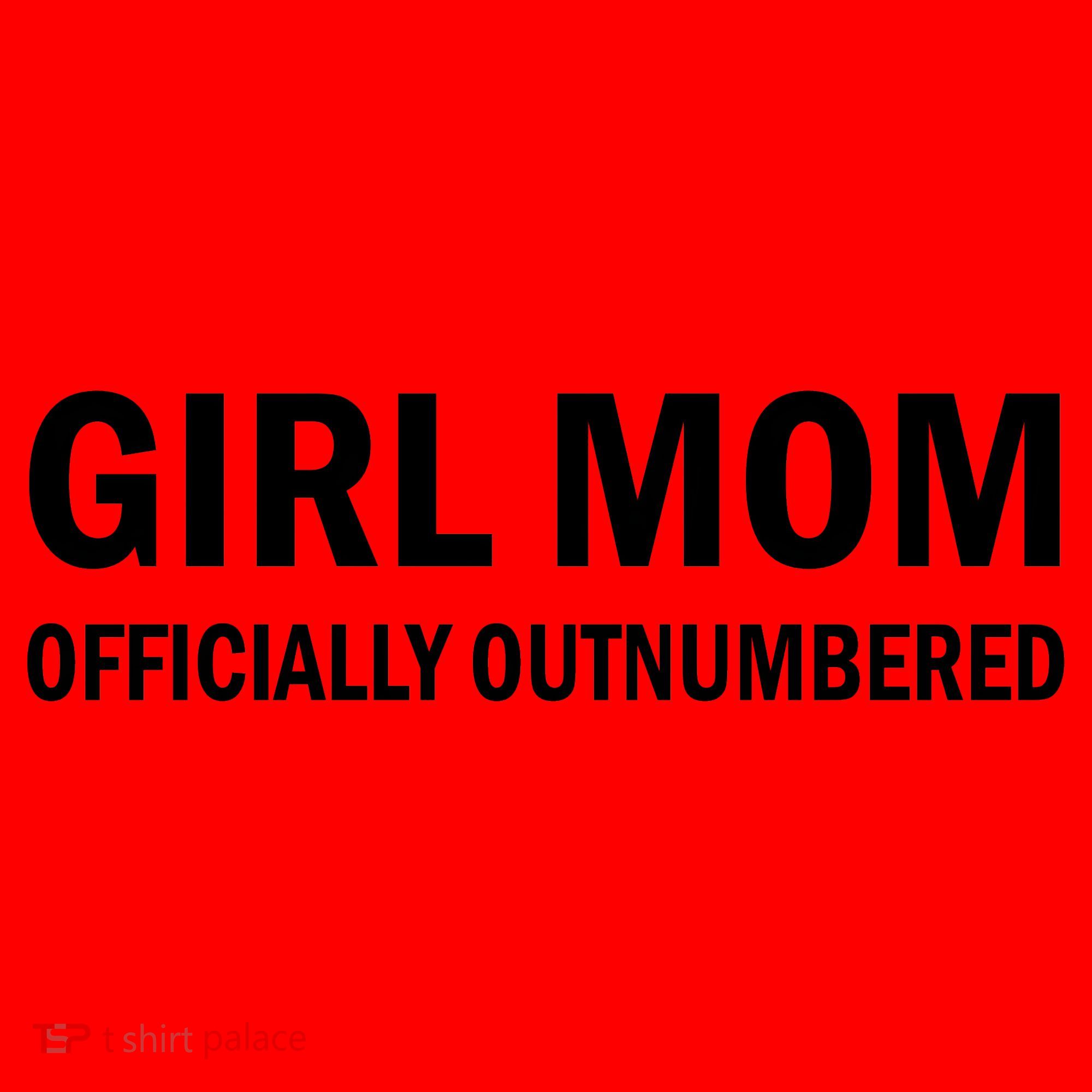 Girl Mom Officially Outnumbered Santa Hat