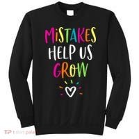 Growth Mindset Positive Back To School Teacher Student Sweatshirt thumb 0