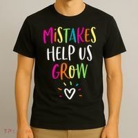 Growth Mindset Positive Back To School Teacher Student T-Shirt thumb 3
