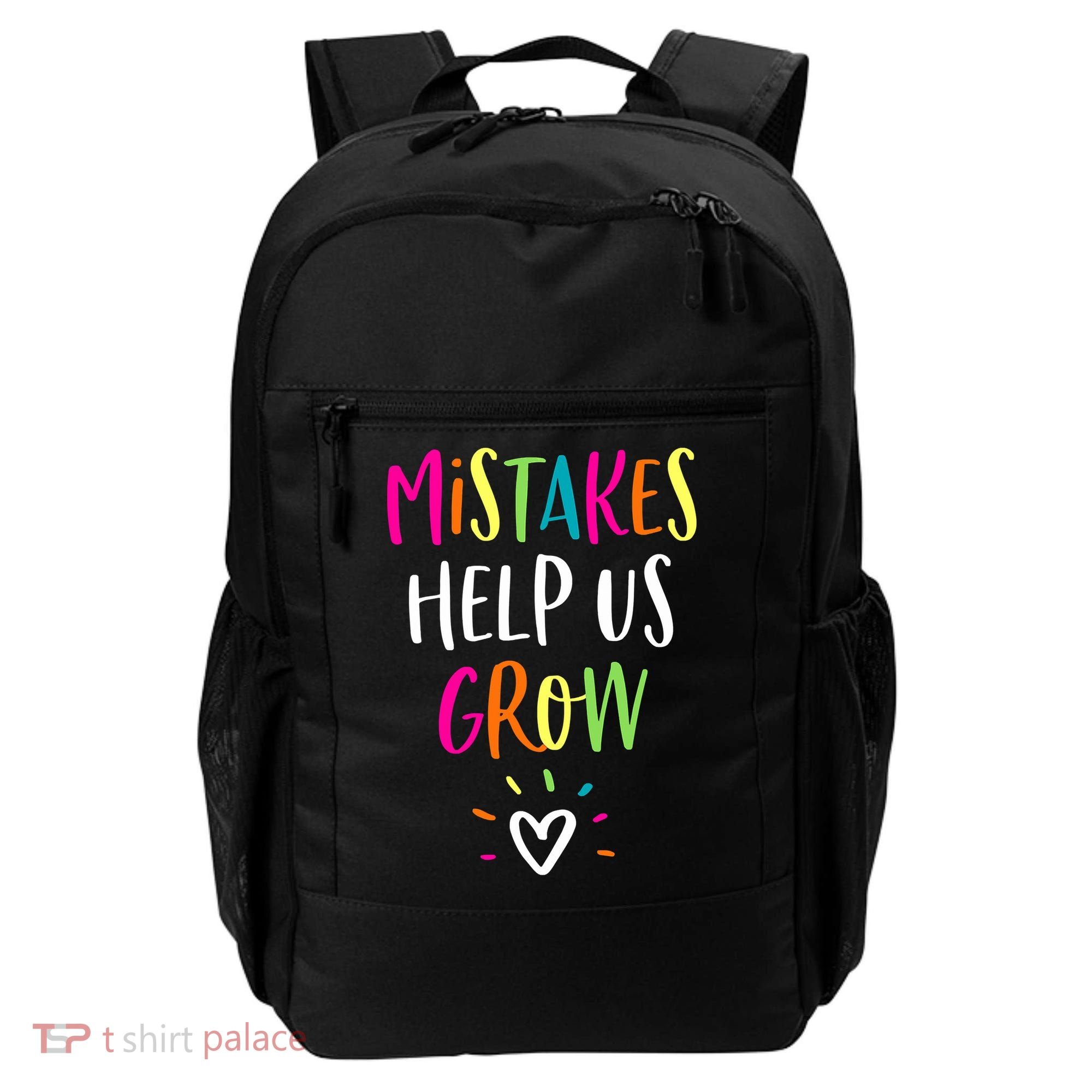 Growth Mindset Positive Back To School Teacher Student Backpack
