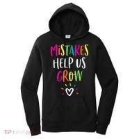 Growth Mindset Positive Back To School Teacher Student Women's Hoodie thumb 0