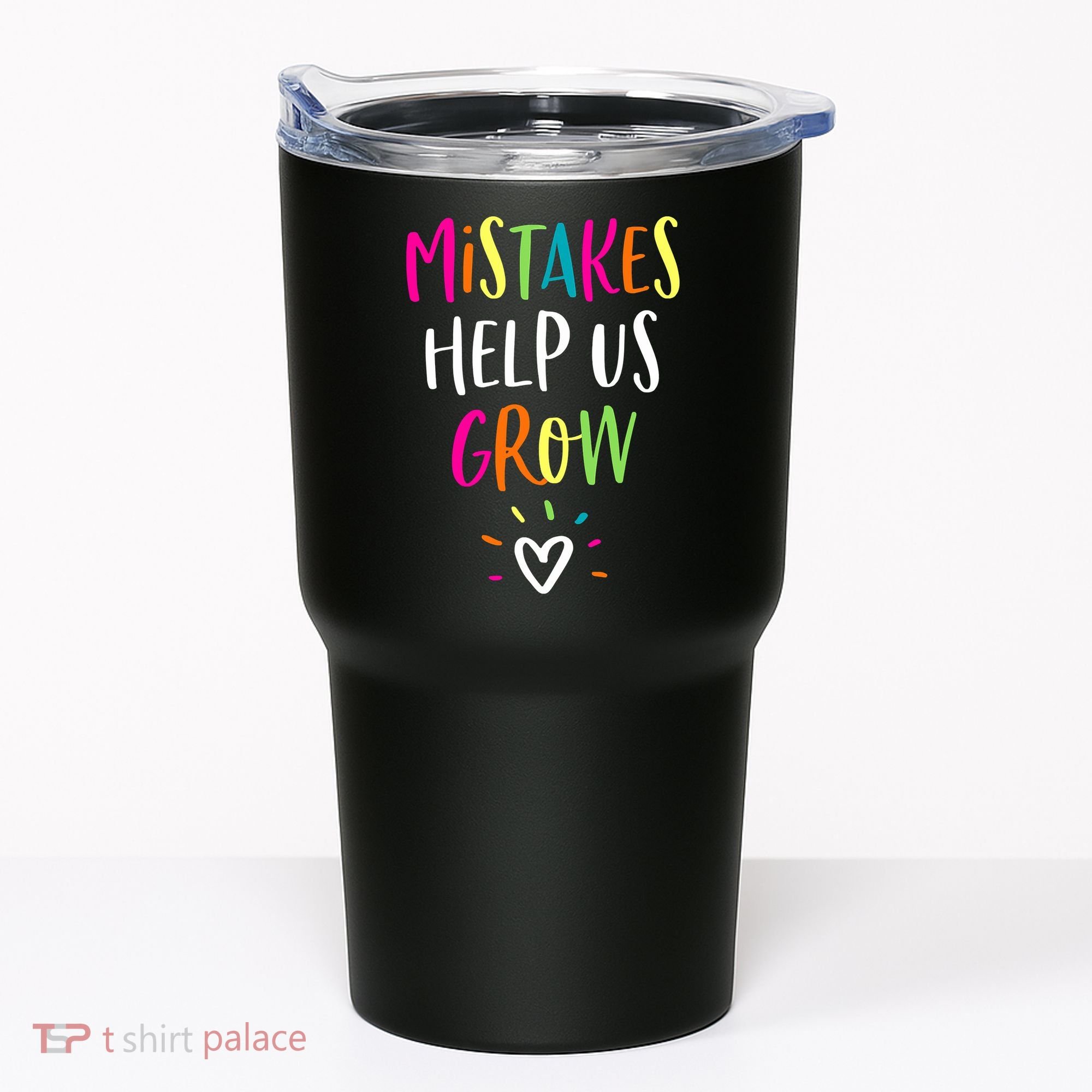 Growth Mindset Positive Back To School Teacher Student Tumbler