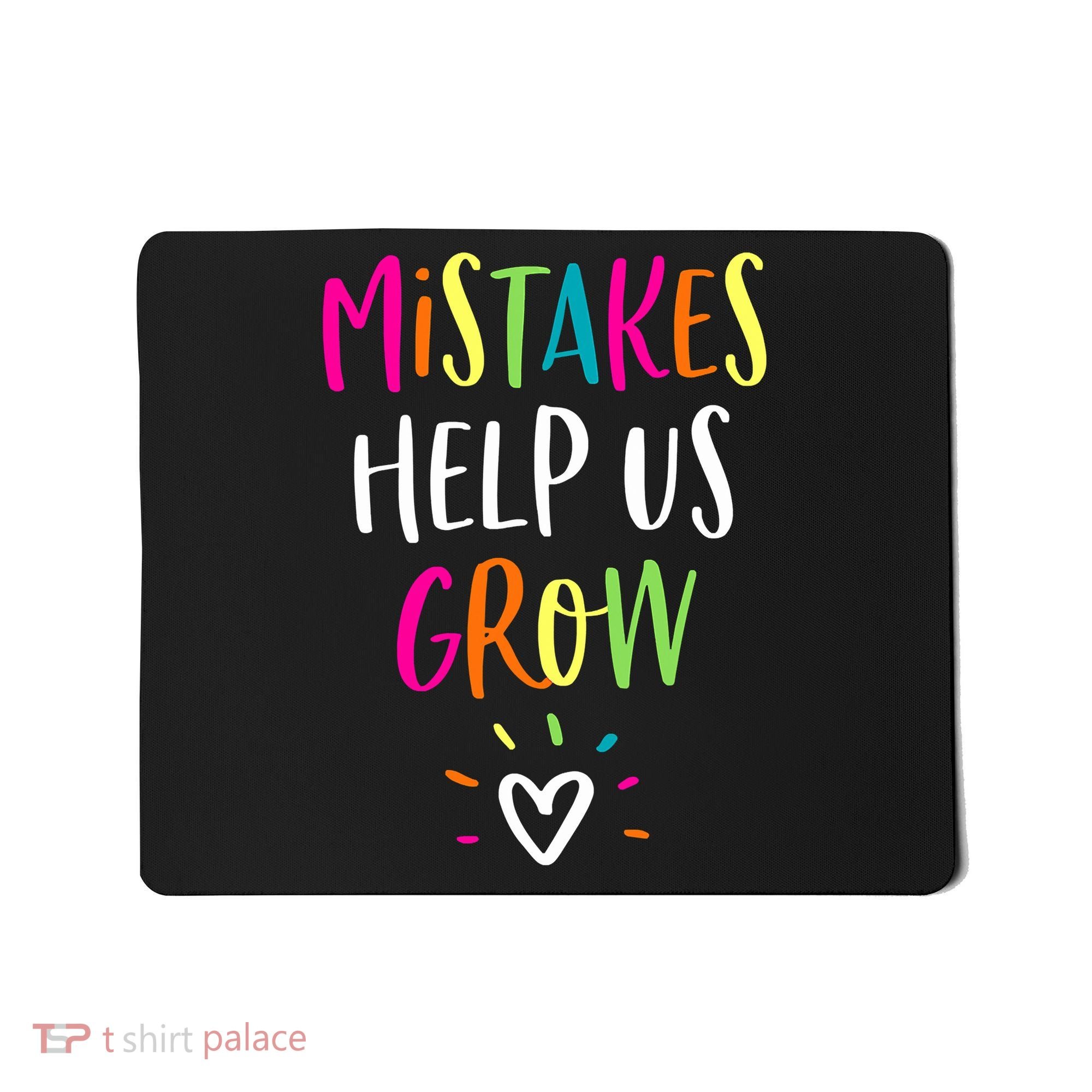 Growth Mindset Positive Back To School Teacher Student Mousepad