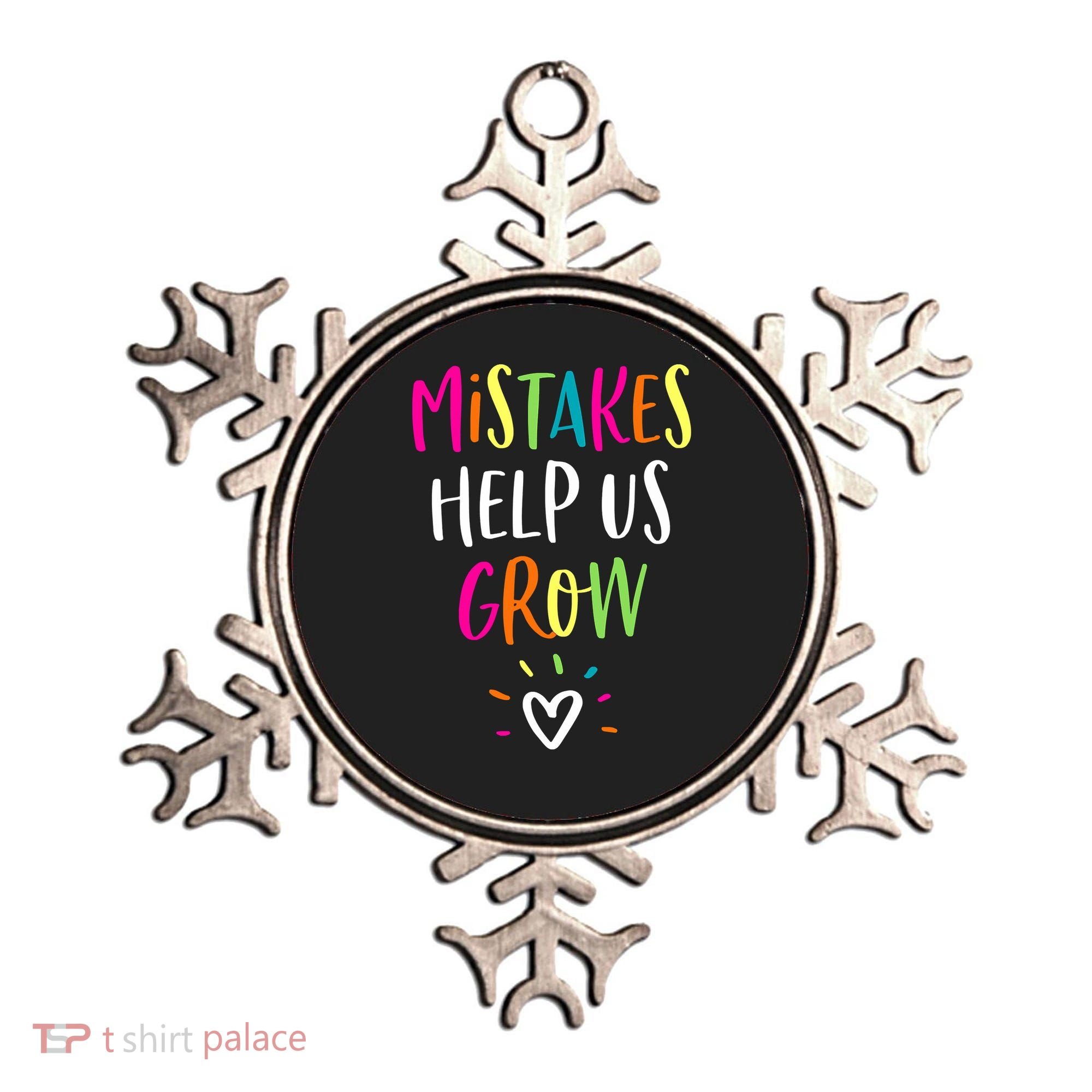 Growth Mindset Positive Back To School Teacher Student Ornament