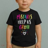Growth Mindset Positive Back To School Teacher Student Toddler T-Shirt thumb 2