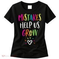 Growth Mindset Positive Back To School Teacher Student Women's T-Shirt thumb 0