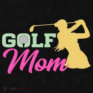 Golf Mom Plays Golf Fitted Gift For Mother's Day Ladies PosiCharge Tri-Blend Wicking Tank