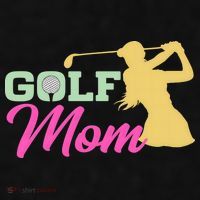 Golf Mom Plays Golf Fitted Gift For Mother's Day Ladies PosiCharge Tri-Blend Wicking Tank thumb 2