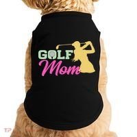 Golf Mom Plays Golf Fitted Gift For Mother's Day Doggie Tank thumb 0