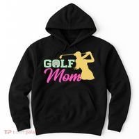 Golf Mom Plays Golf Fitted Gift For Mother's Day Hoodie thumb 0