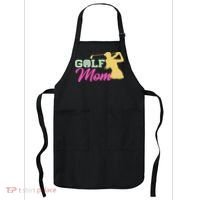 Golf Mom Plays Golf Fitted Gift For Mother's Day Apron thumb 0
