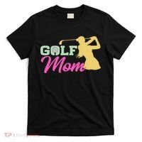 Golf Mom Plays Golf Fitted Gift For Mother's Day T-Shirt thumb 0