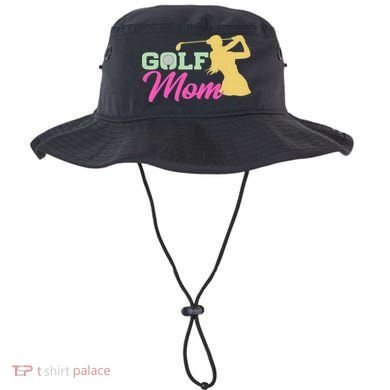 Golf Mom Plays Golf Fitted Gift For Mother's Day Bucket Hat