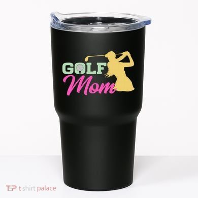 Golf Mom Plays Golf Fitted Gift For Mother's Day Tumbler