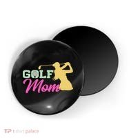 Golf Mom Plays Golf Fitted Gift For Mother's Day Magnet thumb 0